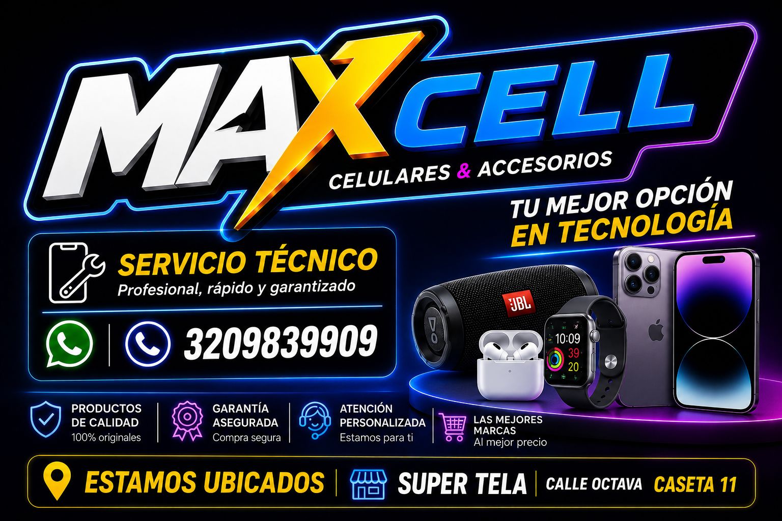 MaxCell Celulares & Accesorios